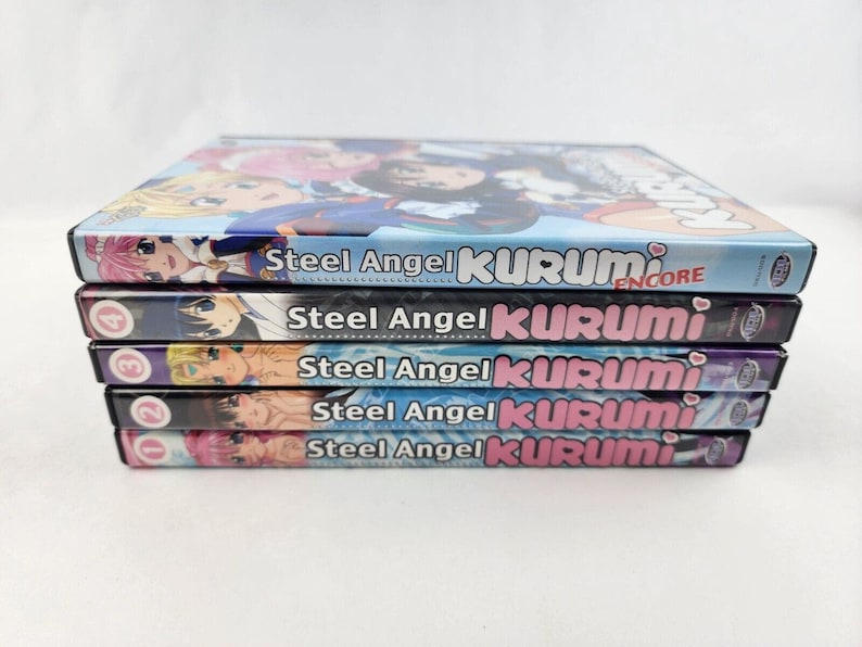 Steel Angel Kurumi Season 1-4 w/ Encore & Poster Mint Condition Japanese Cartoon image 10