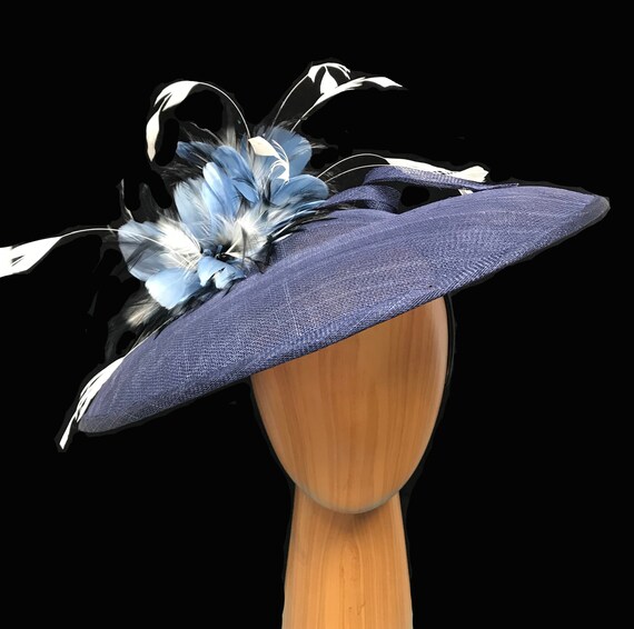 navy blue races dress