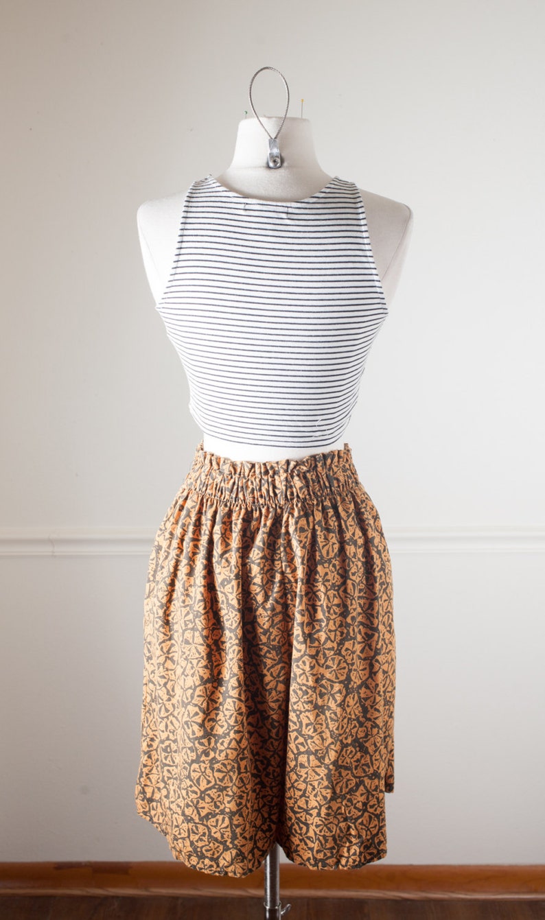 Soft Grunge Clothing 90s Bohemian Festival Clothing Vintage 90s Boho Shorts with Paper Bag Waist Baggy 90s High Waisted Shorts