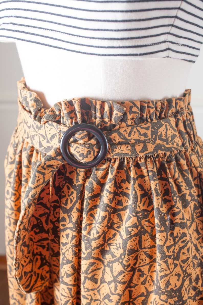 Soft Grunge Clothing 90s Bohemian Festival Clothing Vintage 90s Boho Shorts with Paper Bag Waist Baggy 90s High Waisted Shorts