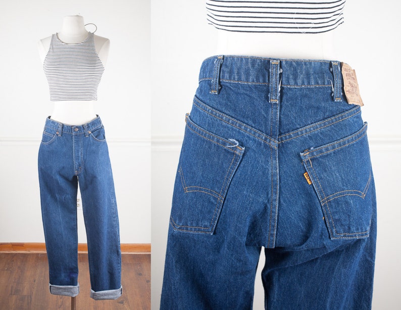 levi boyfriend jeans high waisted