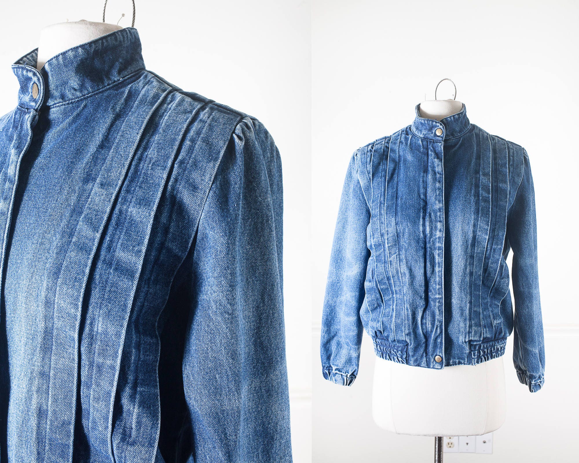 vintage jean jacket outfit