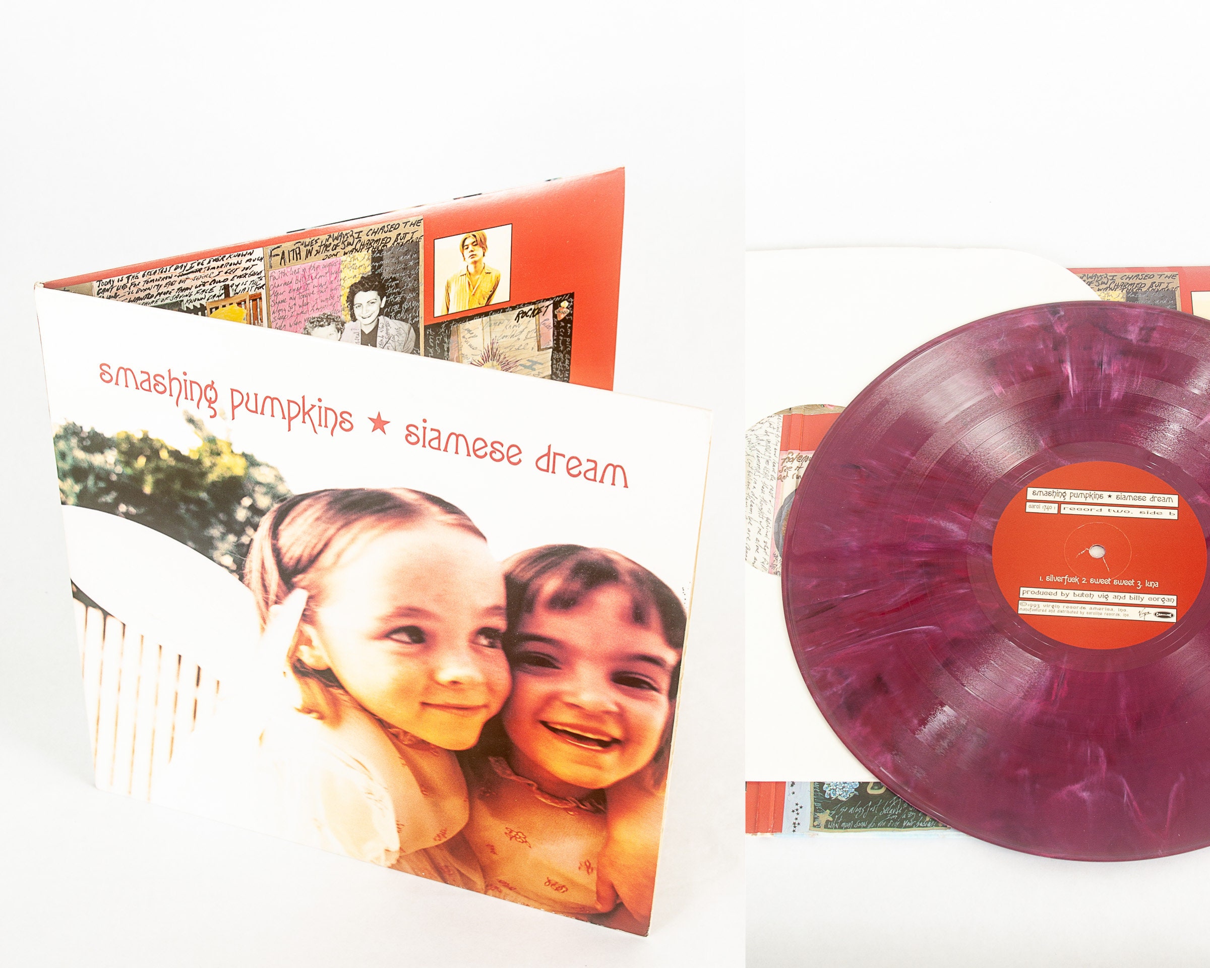 Smashing Pumpkins Siamese Dream 1993 Original Pressing Purple