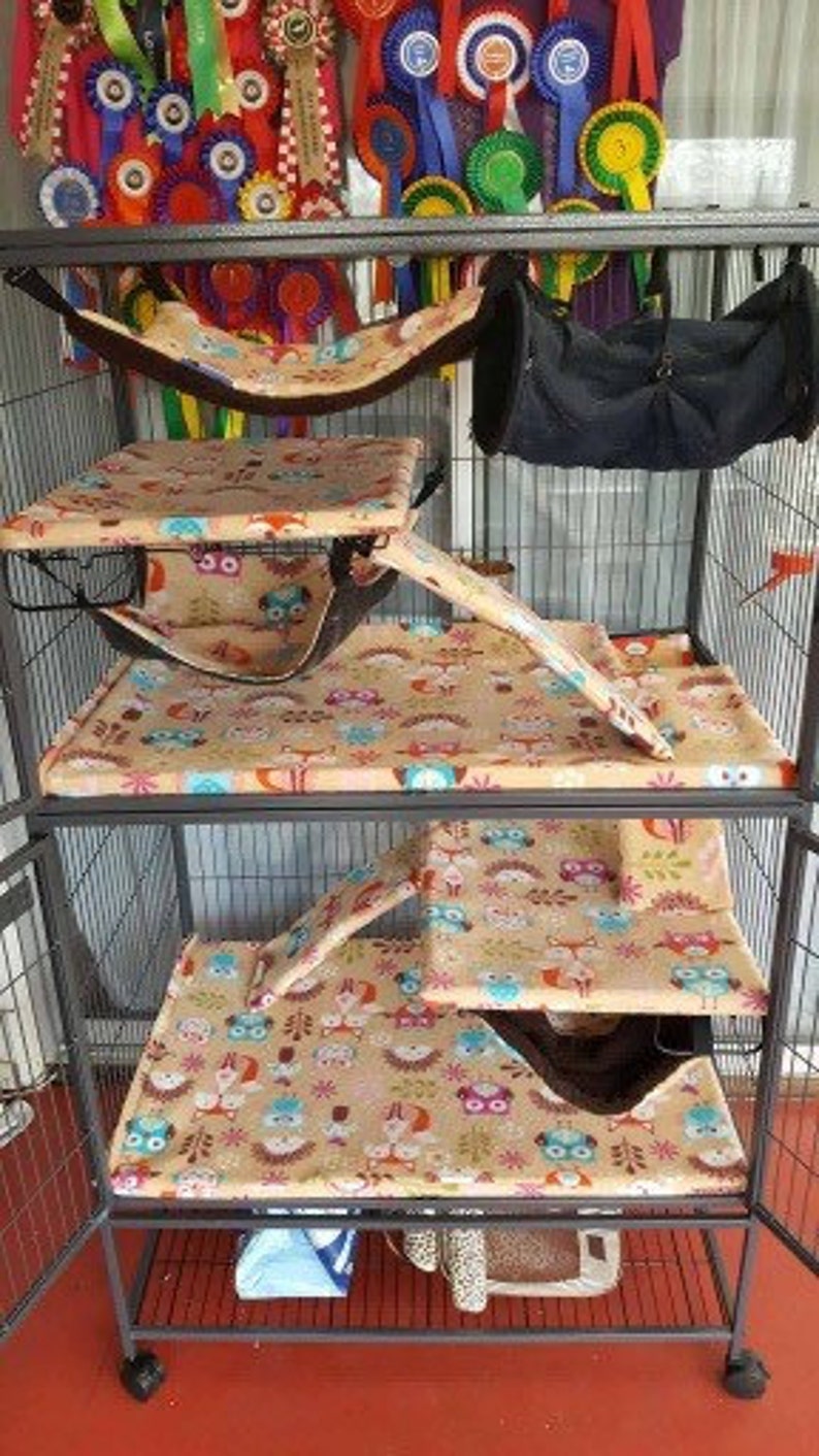 Custom Order Single Critter Nation Cage Liners rats Ferrets Etsy UK