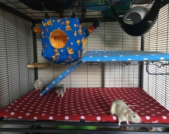 Custom order single critter nation cage liners (rats, ferrets, chinchillas - cage not included)