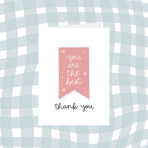 vous êtes le meilleur merci // carte vierge // carte de remerciement // merci // merci beaucoup // appréciation // merci beaucoup // vous êtes le meilleur