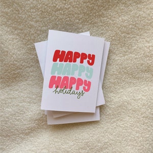 Carte Joyeuses Joyeuses Fêtes // Carte vierge // Joyeuses Fêtes // Sans dénomination // Meilleurs vœux de Noël // Noël