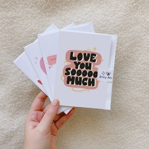 vous aime tellement // carte vierge // anniversaire // anniversaire // pour fille, sœur ou maman // pour mari, femme ou SO // message personnalisé