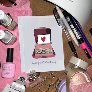 carte de joyeuse Saint-Valentin // carte vierge // pour petite amie // pour petit ami // pour elle // pour lui // pour ami pour famille pour partenaire