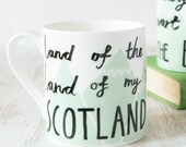 Unique Scotland The Brave Coffee Mug