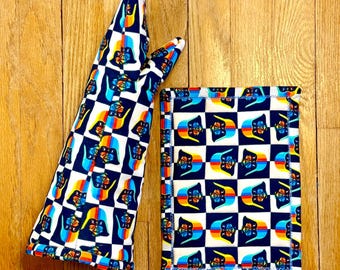 Oven Mitt and Hot Pad. Darth Vader. Long Arm Covering Pot Holder Glove