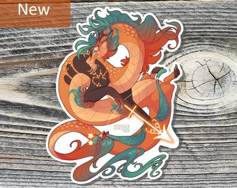 Archer - Dragon-laptopsticker en mini-monsterprint