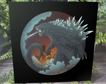 12x12 Godzilla King of Monsters Kaiju Monster Photo Print
