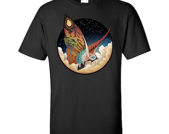 Mothra Queen of Monsters Black T-Shirt