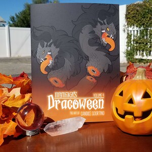 Dracoween Vol 4 Art Zine: Halloween Dragon Designs