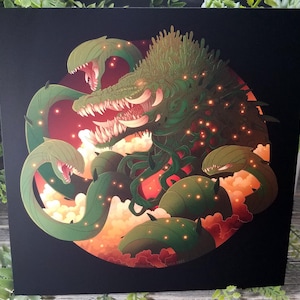 Biollante 8x8 Kaiju Monster Photo Print