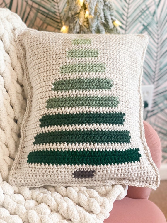 Crochet christmas pillow patterns sales