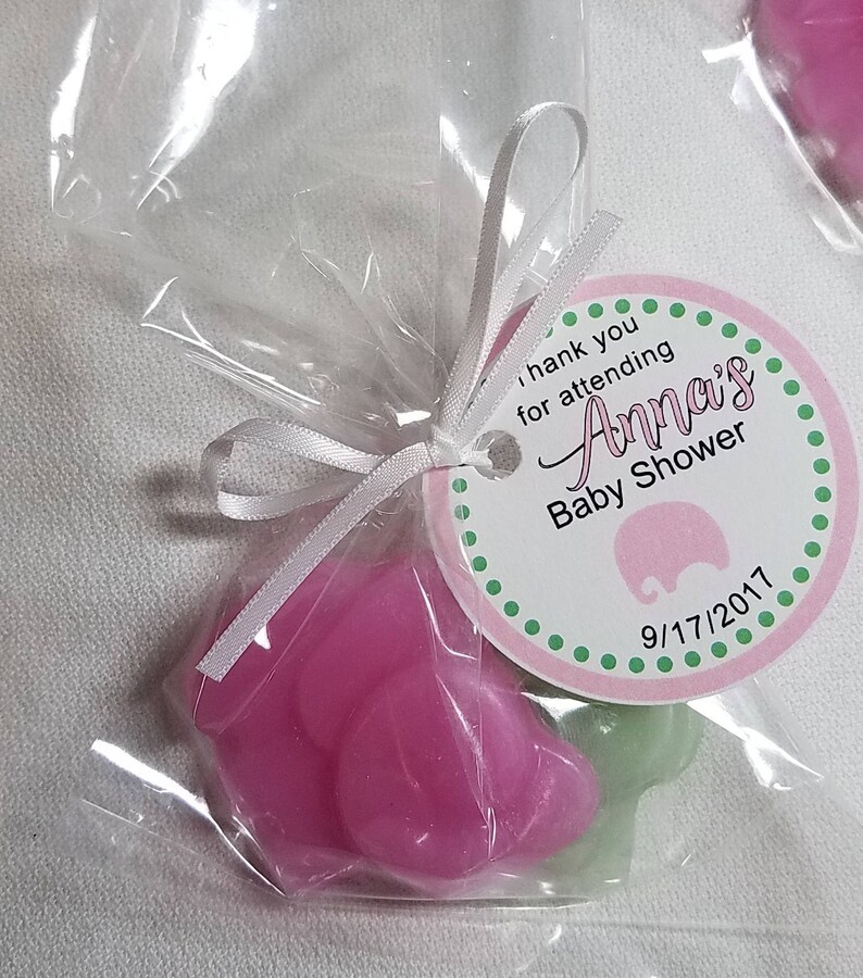 Elephant Baby Shower Favors Jungle Safari Soaps With Bags & Etsy