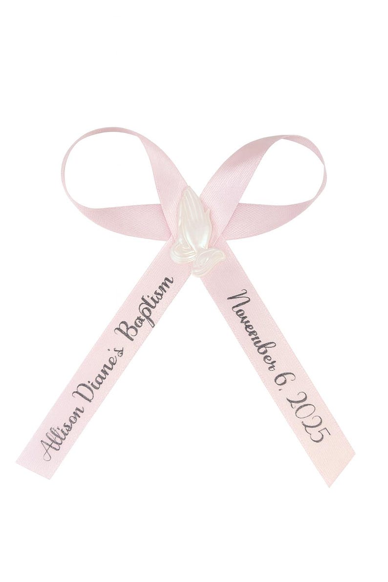 Pink Service Ribbons Pink Personalized Satin Ribbons, Party Favor Decoration (pack of 25) - Etsy