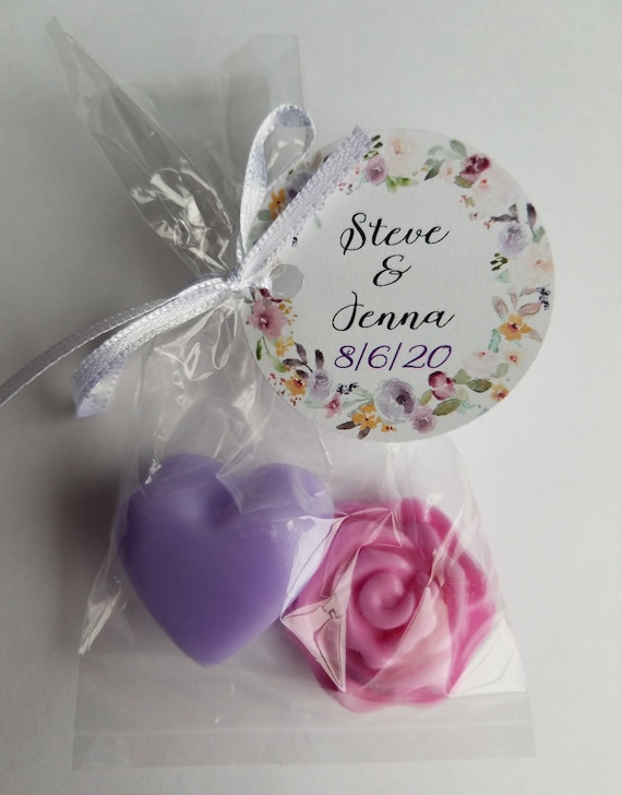  Set of 10 Handmade Baby Shower Scented Soap Party