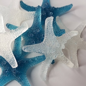 Starfish Party Favors - Nautical or beach theme soaps for wedding, bridal or Baby Shower in your choice of color & scent - Pack of 20