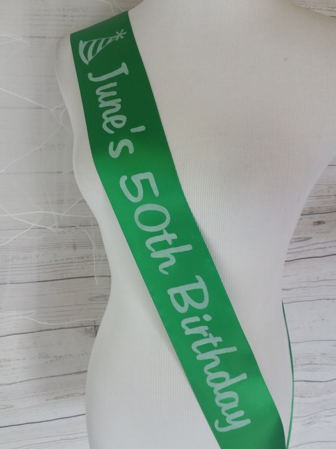 Personalized Birthday Sash Posh Sash to wear at her Etsy