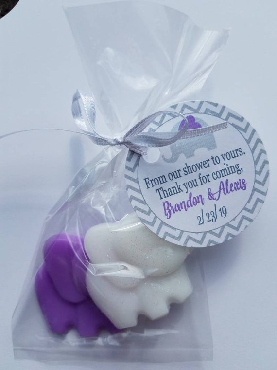 Baby Shower Favors Personalized Elephant Jungle Party Soaps Etsy