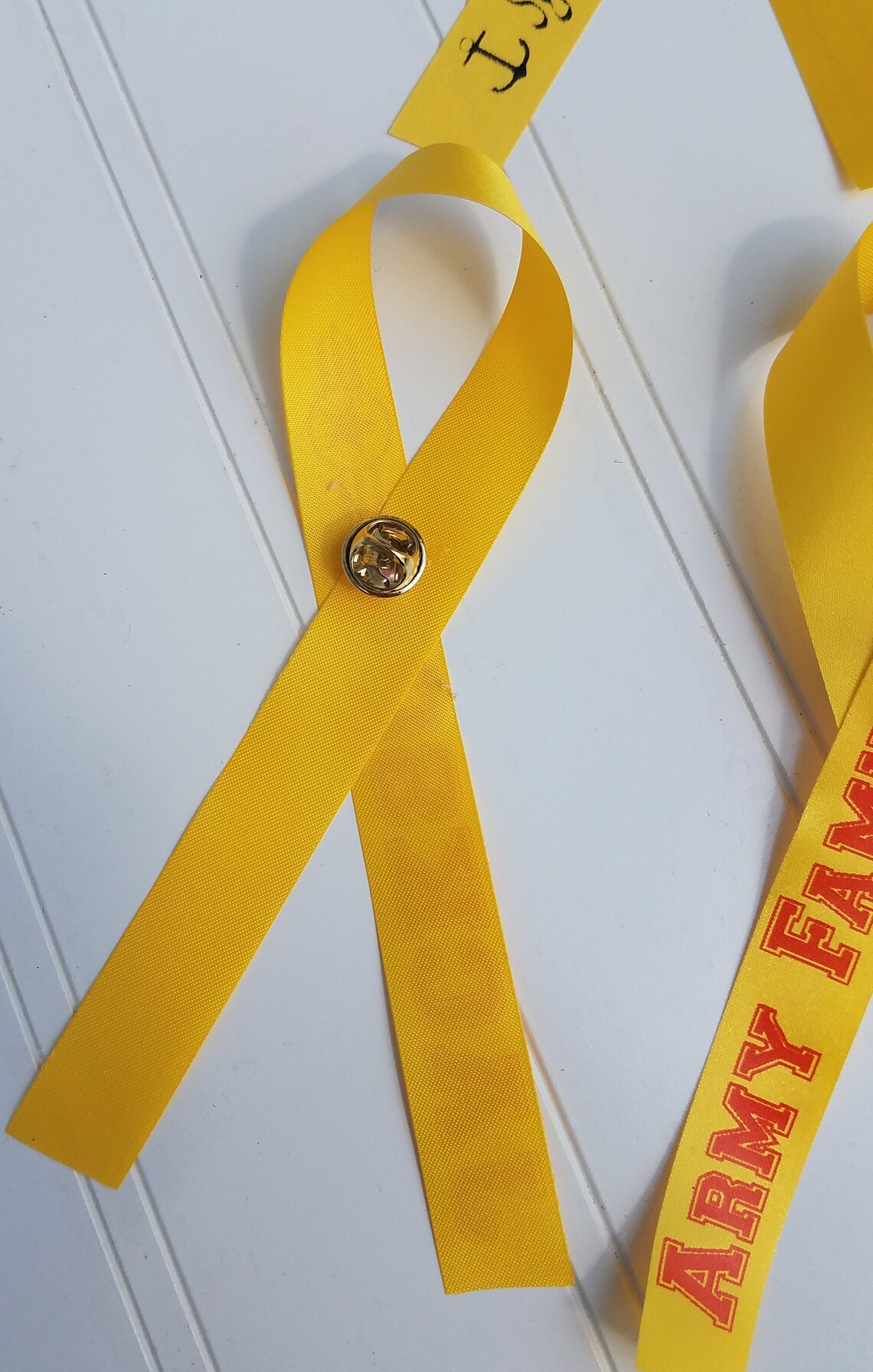 Yellow Personalized Deployment Ribbons Red Friday Boot Camp Etsy