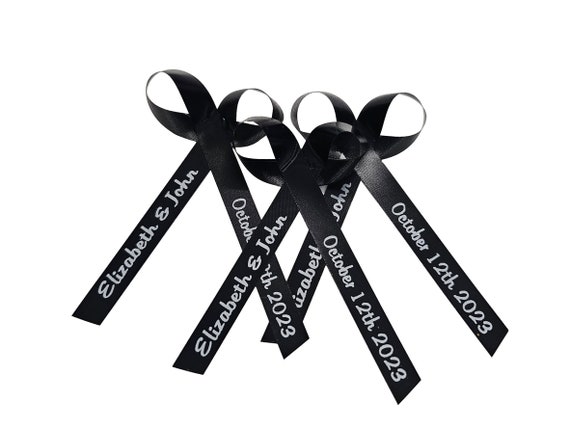 Black Cancer Ribbon, Awareness Ribbons (No Personalization) - Pack of 10 -  Celebrate Prints