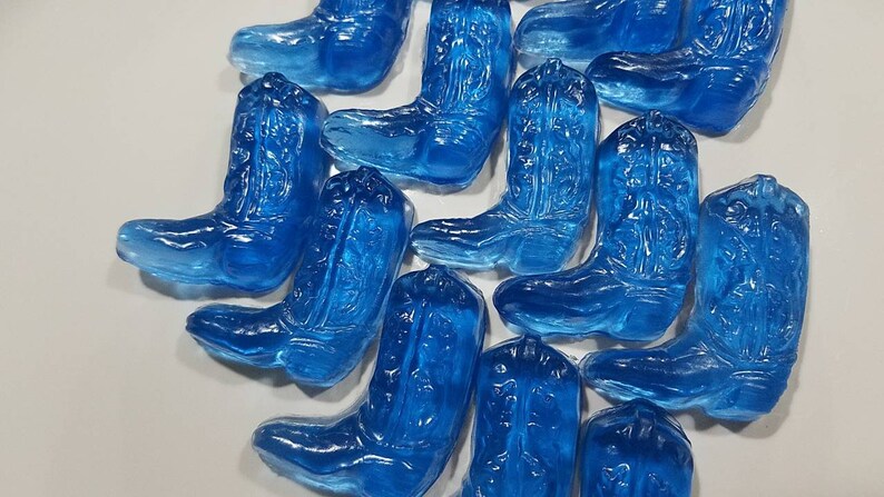 Cowboy Boot Soap Favor Rustic Country Western Cowboy Boot Etsy