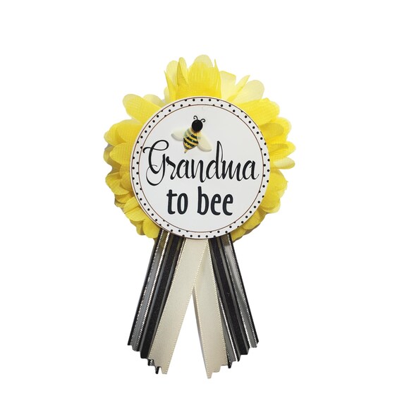 Personalized Mommy to Bee Baby Shower Pin Daddy Grandma Be - Etsy