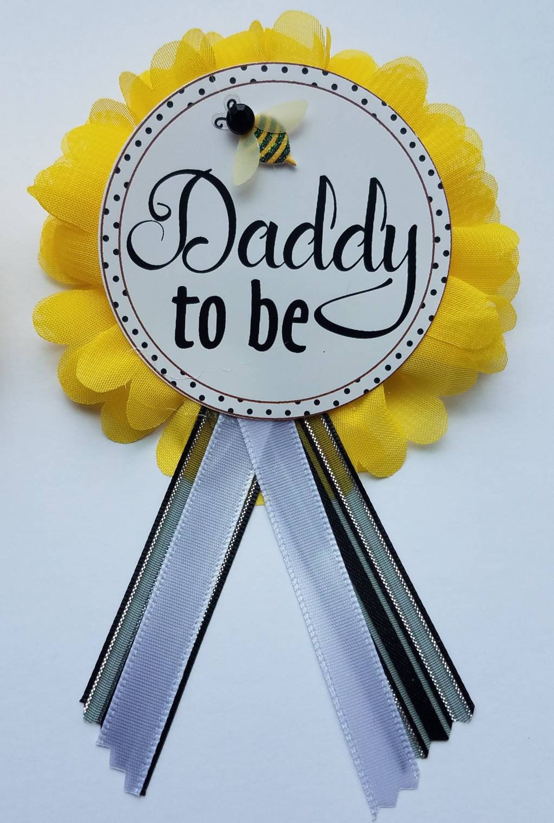 Personalized Mommy to Bee Baby Shower Pin Daddy Grandma Be - Etsy