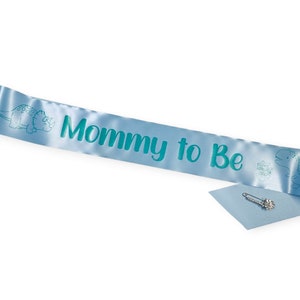 Dinosaur Baby Shower Sash & Pins: Mommy, Daddy, Grandma to Be image 6