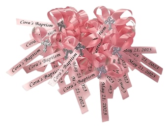 Personalized coral clearance ribbon