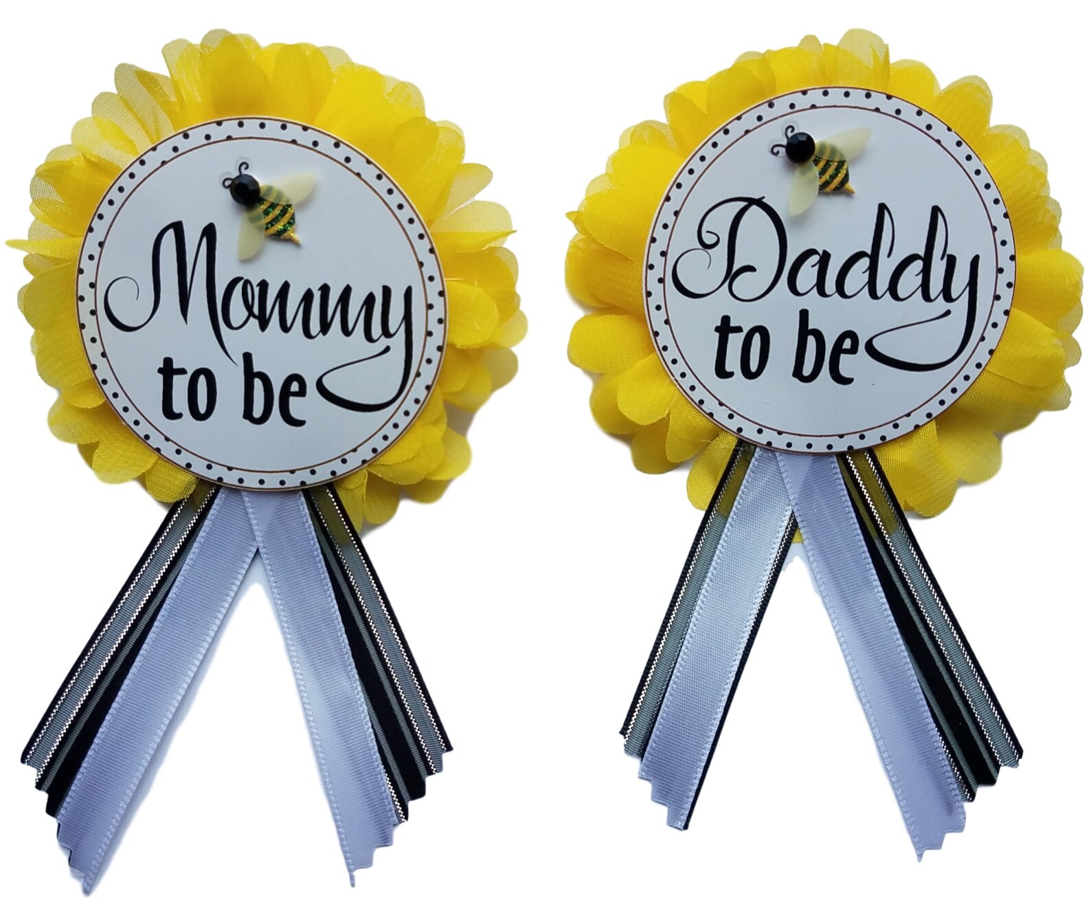 Personalized Mommy to Bee Baby Shower Pin Daddy Grandma Be - Etsy