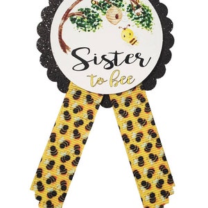 Mommy to Bee Honeycomb Baby Shower Pin to Wear at Sprinkle Honey - Etsy