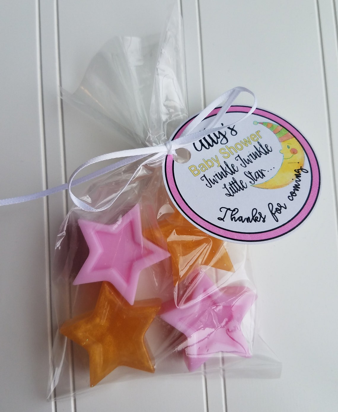 Personalized Baby Shower Wedding Favors Twinkle little Star Etsy