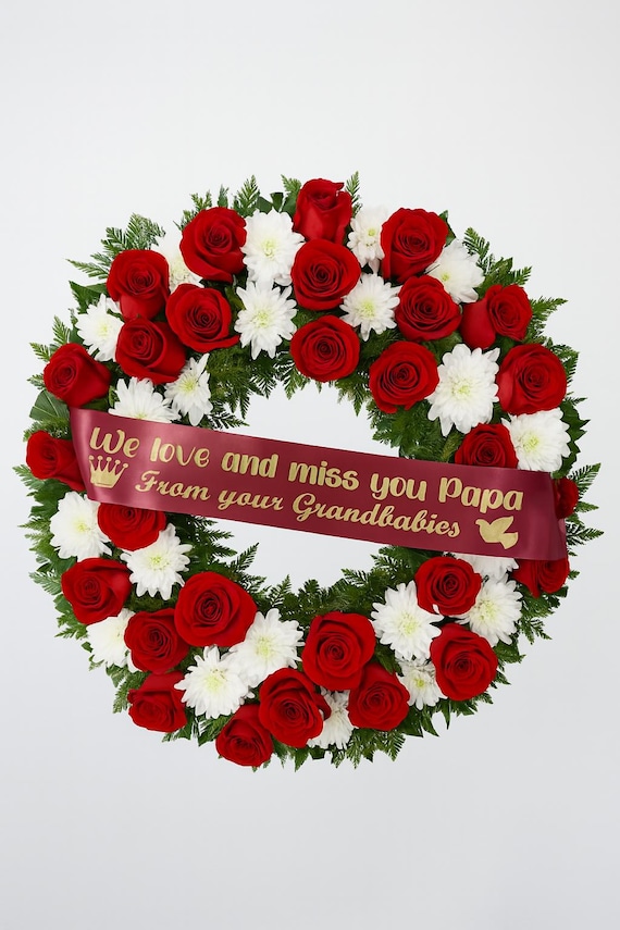 Personalized Memorial Funeral Sash Ribbon or Celebration of Life in Loving Memory for Casket or Wreath Flowers - Etsy Personalized Memorial Funeral Sash Ribbon or Celebration of Life in Loving Memory for Casket or Wreath Flowers - Etsy