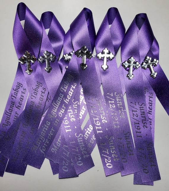 Personalized Memorial Ribbons