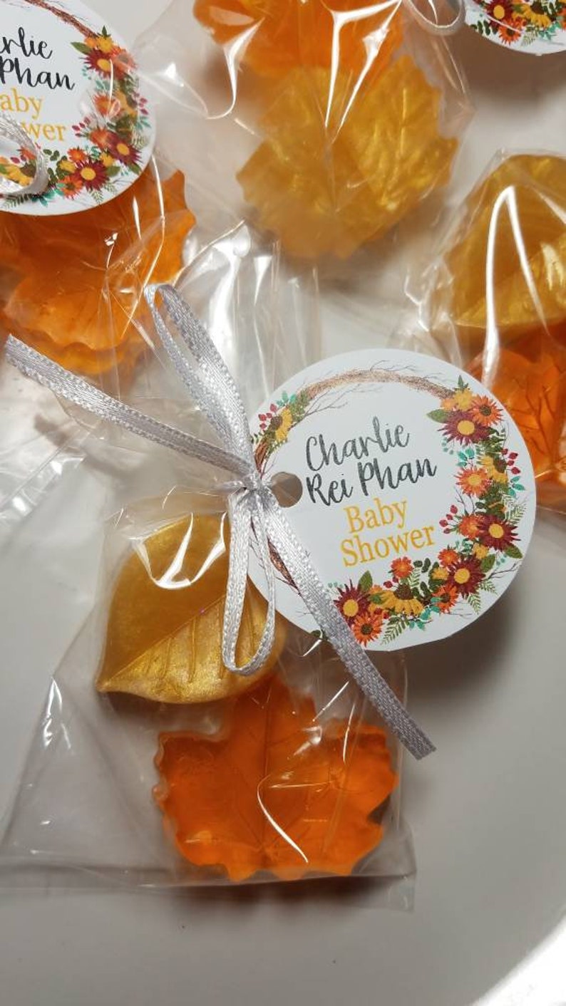Bridal Shower Favor Falling in Love Autumn Rustic Engagement Etsy