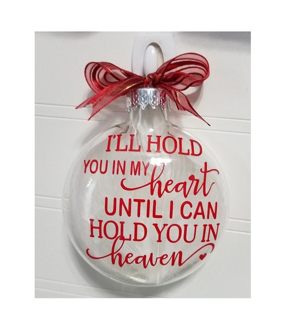 Memorial Gift for Infant Loss Miscarriage Mom Dad Personalized Heaven Ornament 