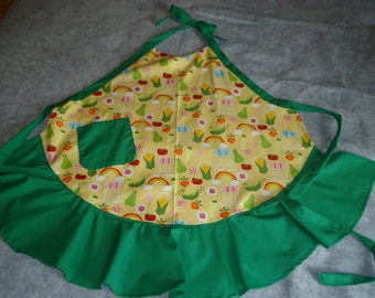 Vintage style Shabby Chic apron.