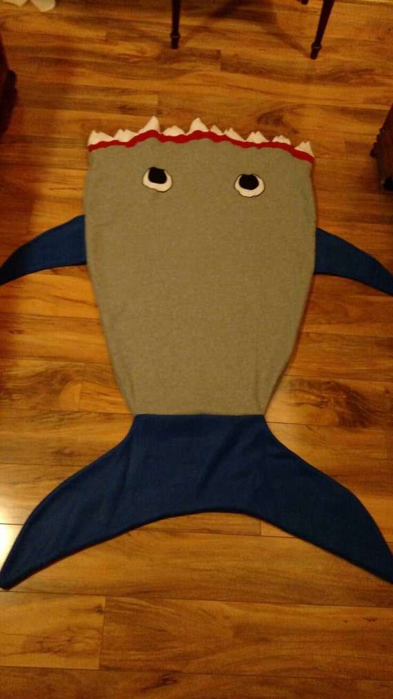 Shark sleeping bag/blanket Etsy