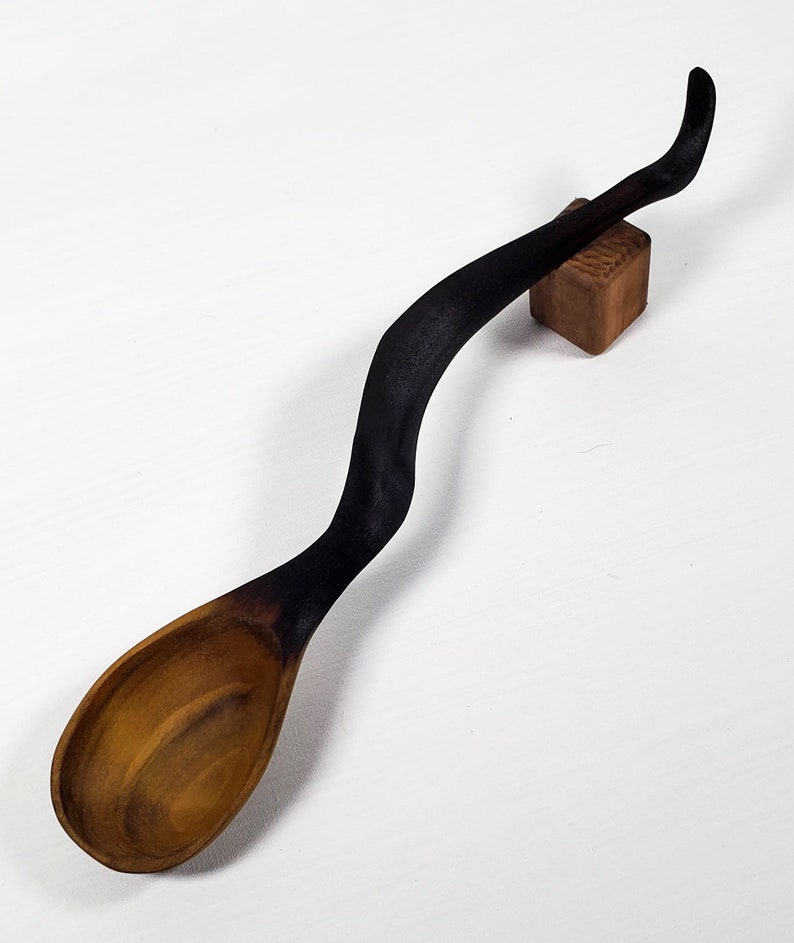 Hand Carved Poplar Wood Spoon for cooking soups stews Etsy