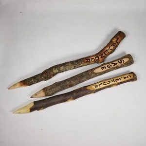 Made-to-order Vampire Stake - Great Vampire, Dracula, Buffy, Monster Slayer Halloween Costume accessory or plant and tree marker for garden