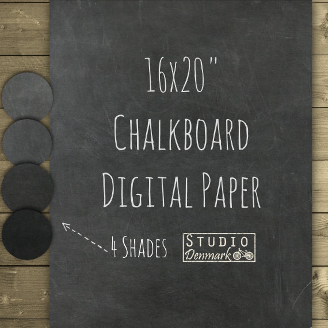 Chalkboard Digital Paper 16x20 Clean Chalkboard Etsy