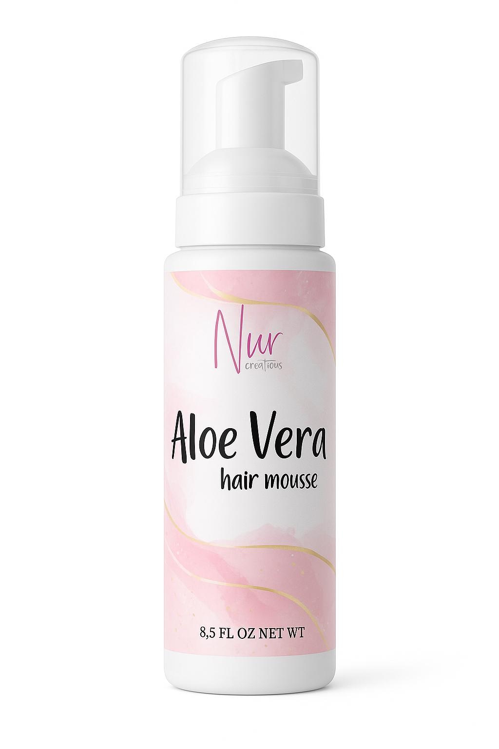 Pflegendes Haarmousse | Aloe Vera Definieren Sie Locken Braid Aid Styling  Schaum - Etsy.de
