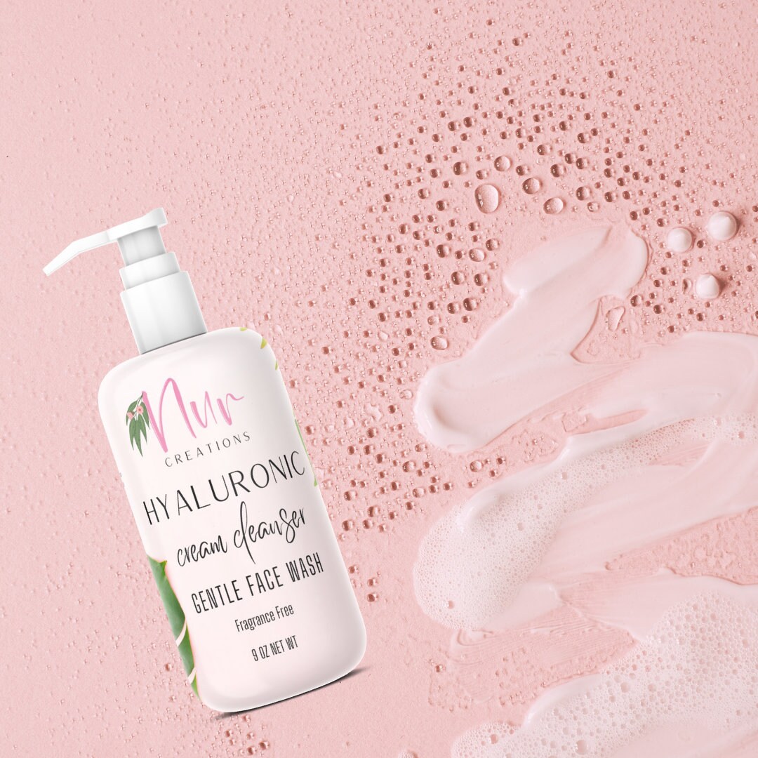 Cleansing Milk Hyaluronic Acid Face Cleansing Cream, Gentle, Calming, Moisturizing Barrier Repair
