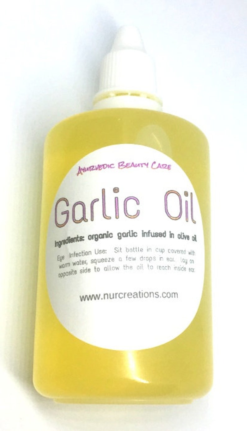 Garlic Oil Olive Oil Infusion Concentrated Ear Infections Etsy