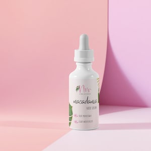 Macadamia Hair Serum, Heat Protectant - Light Moisturizer Heat Styling